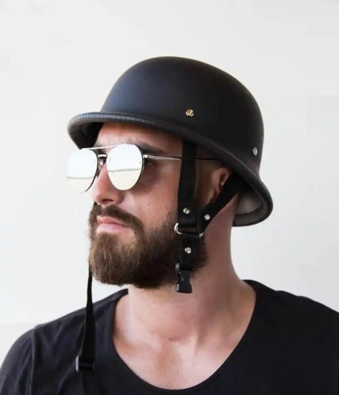 Multifunctional Riding Helmet Portable & Lightweight Safety Protection Guard Sports Riding Gear Sports Equipment Leather Durable