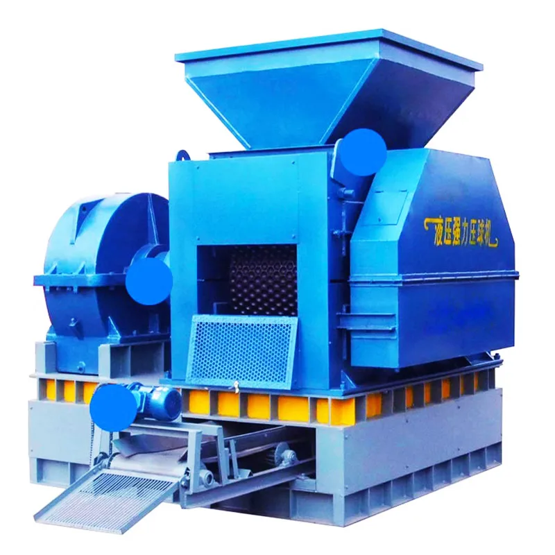 Metal Ore Powder Ball Press Roller Briquette Machine and Coal Dust for