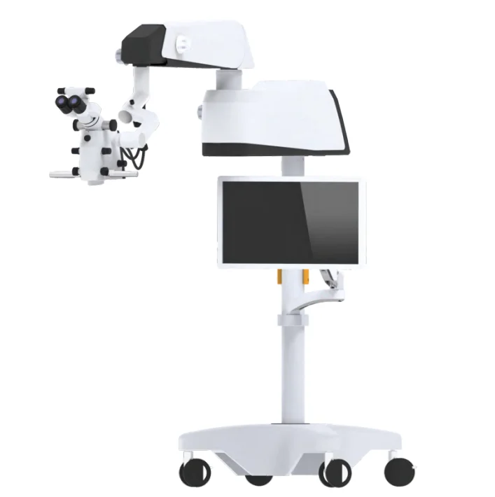 Inclinable binocular for dental chair and zumax dental operating operation microscope dental with camera trolley wall prices