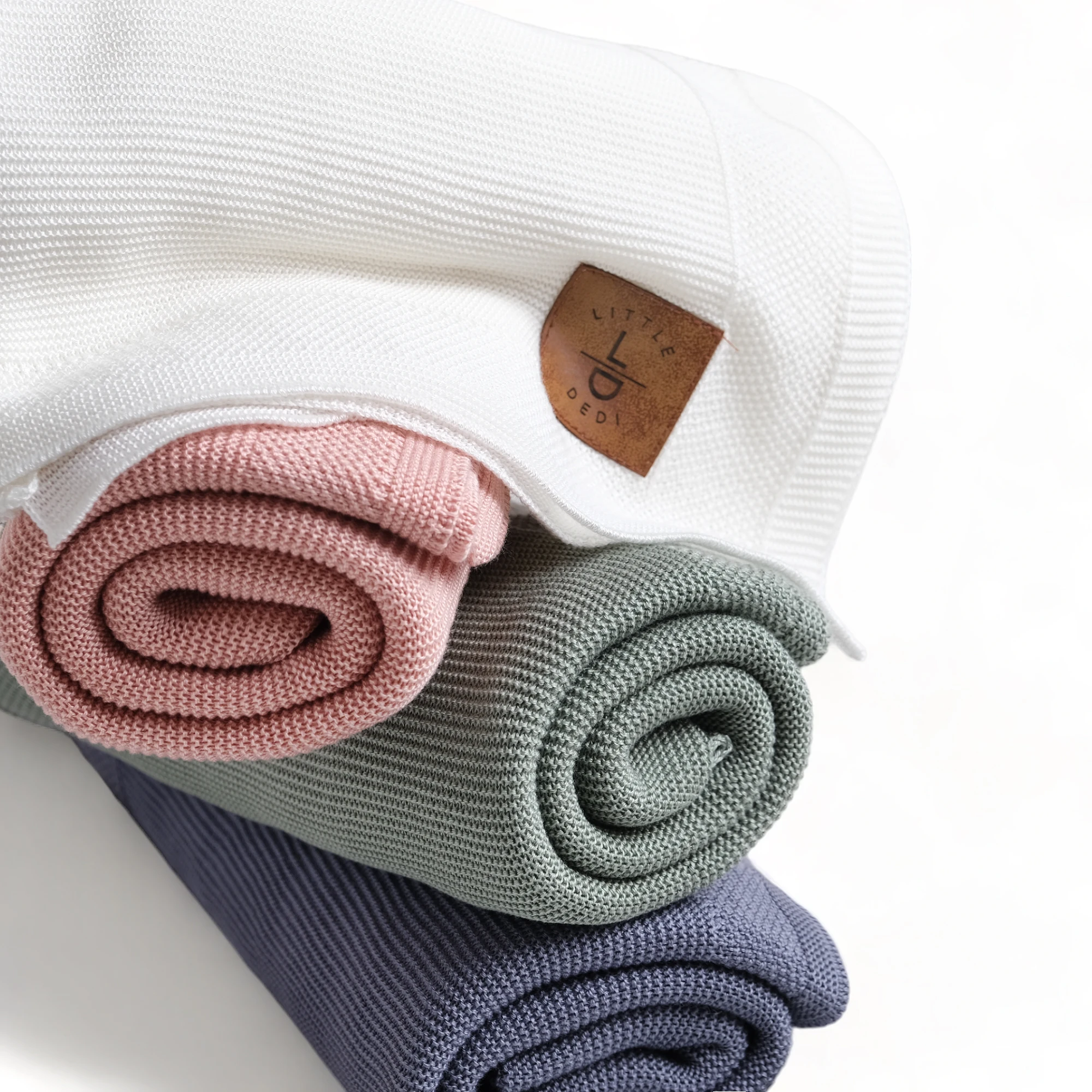 100% Tencel Lenzing Lyocell DUA Baby Blanket 80*100 Lily Pad Crochet Cable Knit Blanket Colorful Blanket Baby Special Knitted