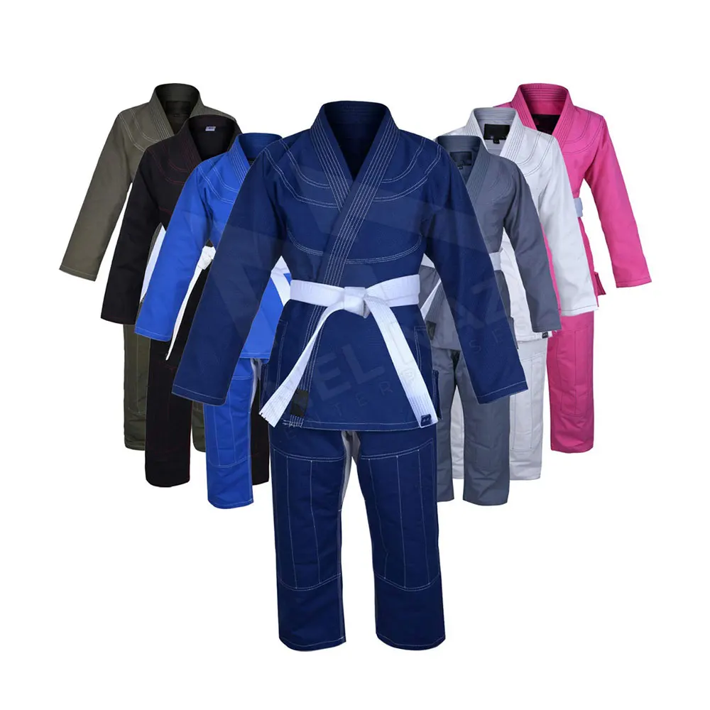 Best Quality Jui Jitsu Gi Jiu Jitsu Uniform Martial Arts Wear Judo Karate High Quality Jiu Jitsu I 100%cotton Martial Arts Wear