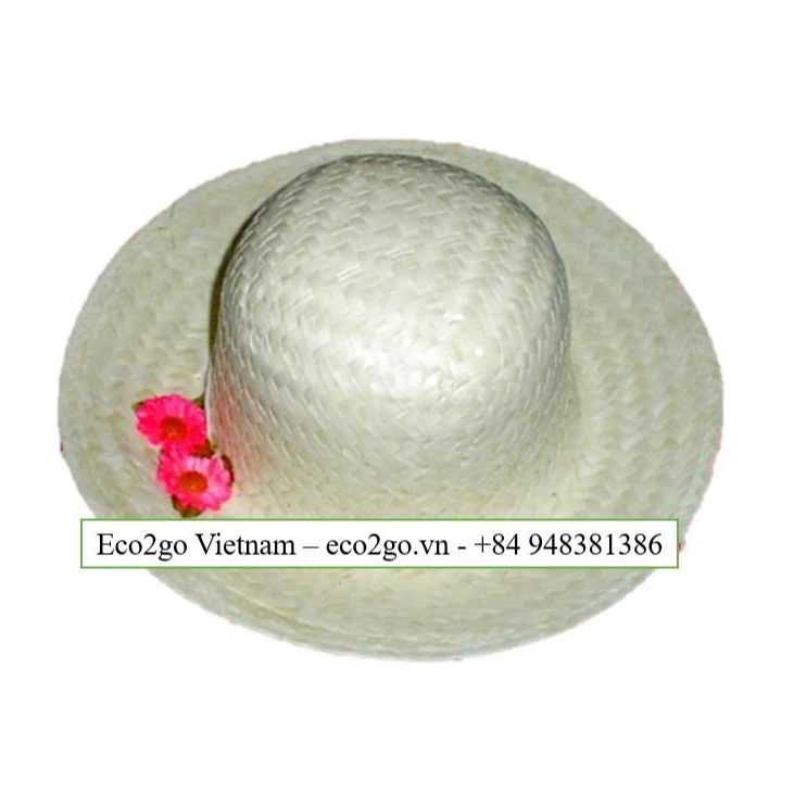 The Cheapest Price Natural Panama Straw Hat Summer For Women With High Quality Material and 100% Handmade For Traveling Summer