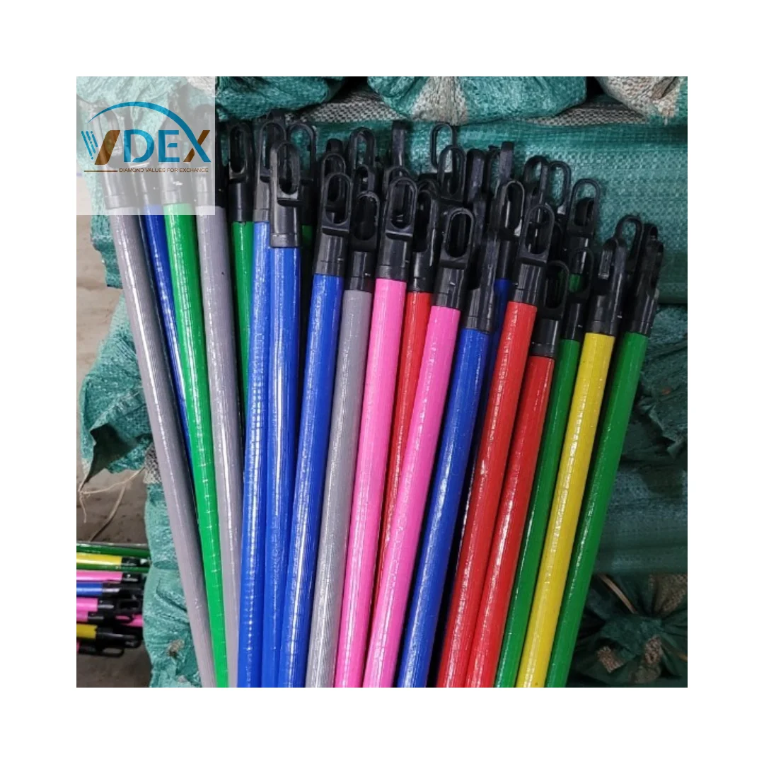 Dry Enough Wood Long Handle Cleaning Brush Stick for Mops and Brooms House