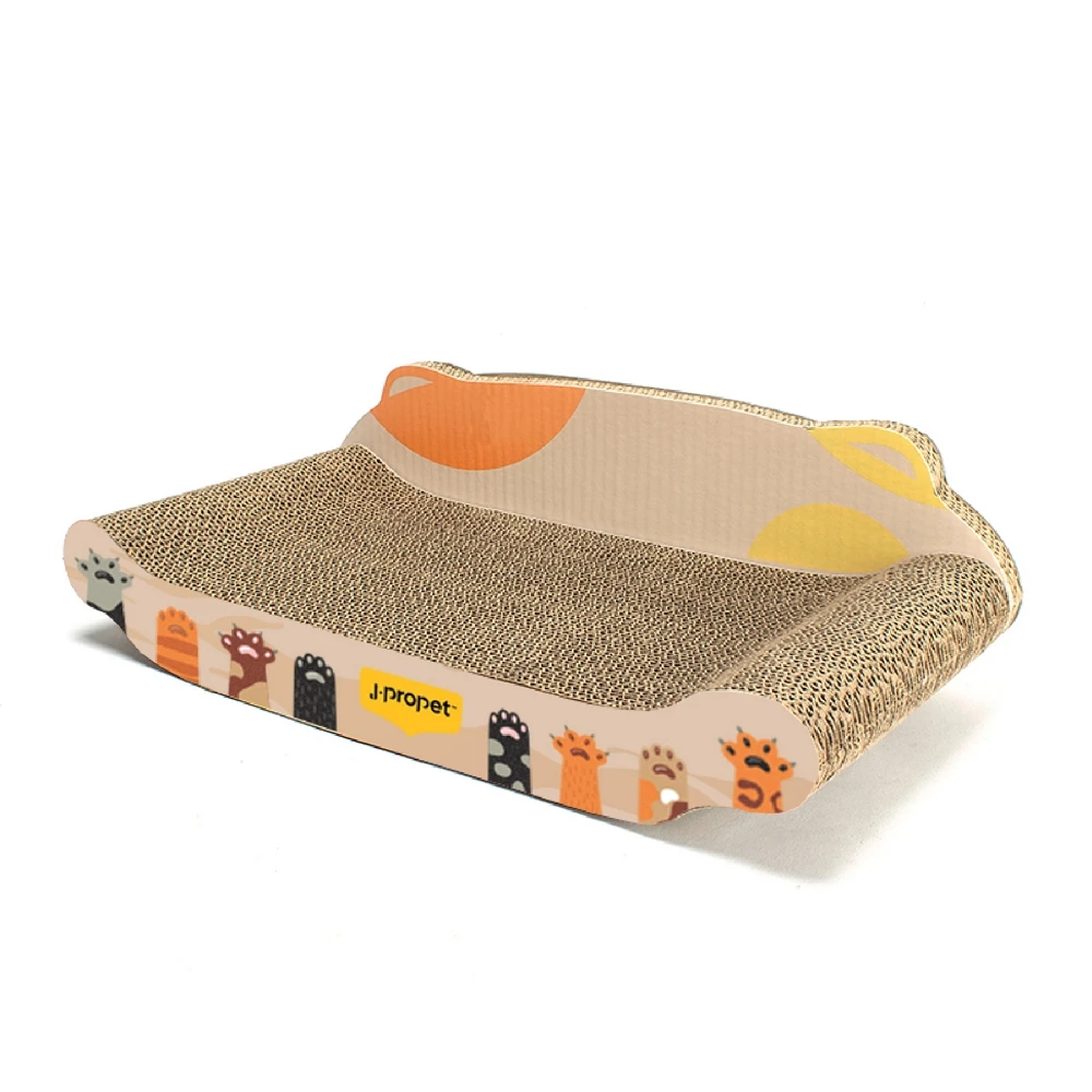 Pet Grinding Corrugated Cardboard Scratching Post Cat Scratcher Catnip Toy Cat Scratching Board Best Quality