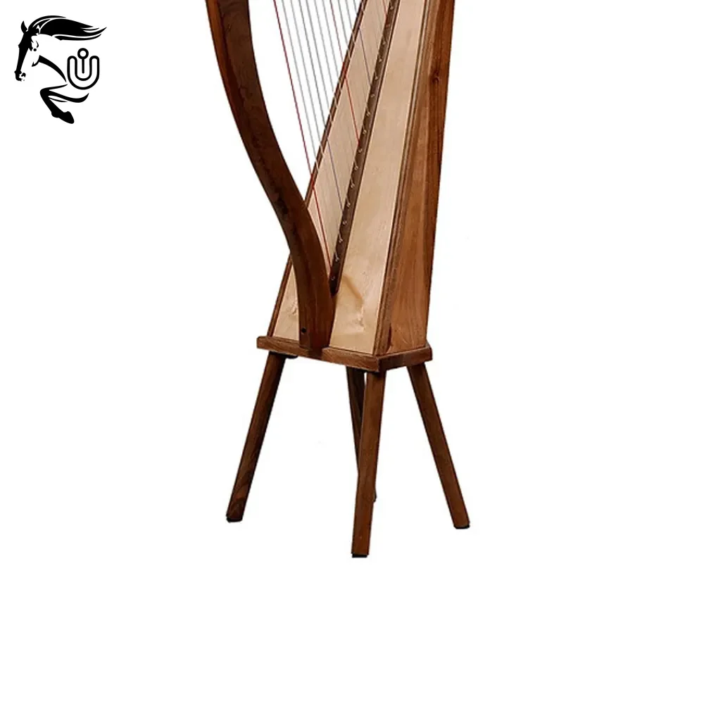 Professional Manufacturer Factory Made Irish Harp Custom Made Best Quality Easy To Use Wooden Irish Harp