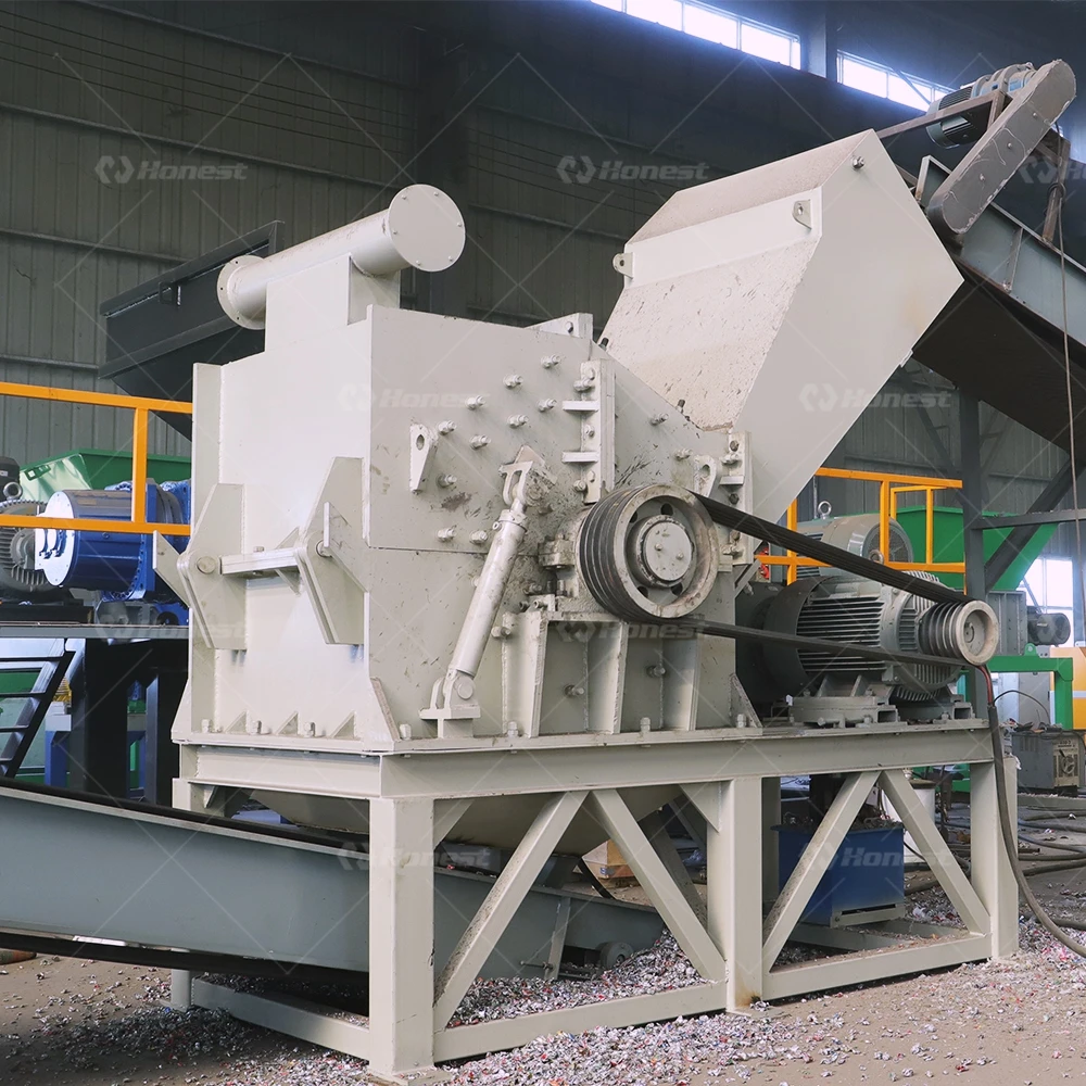 Manufacturer Supply Strong Strength Waste Steel Crusher Scrap Metal Crusher For Sale