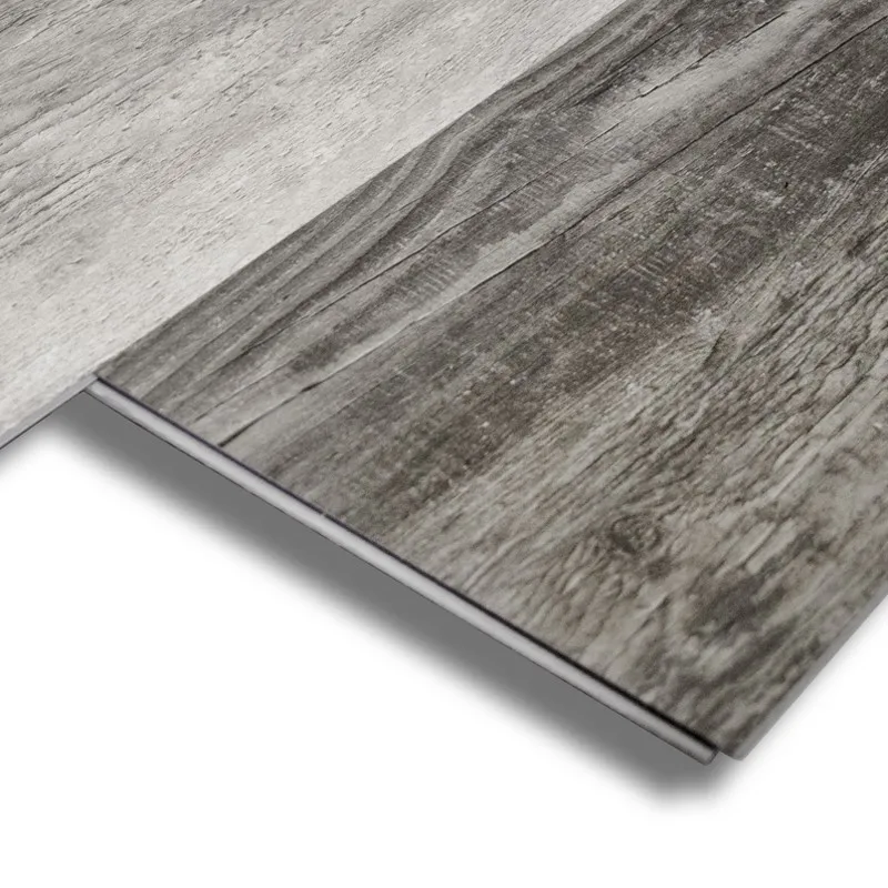 Custom Printed SPC Click Lock Flooring press floor locking laminate flooring pvc