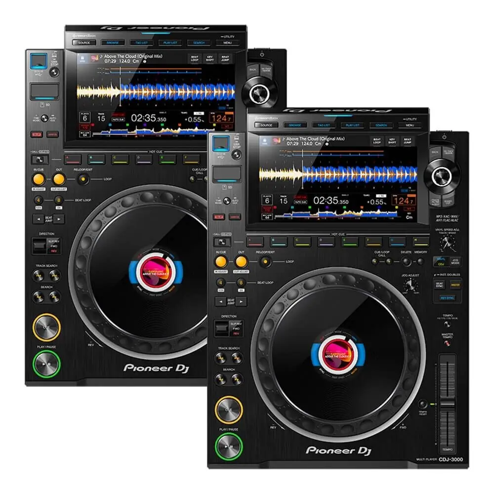 New in DJ CDJ-3000 2 Pair + DJM-V10 DJ Controller Mixer