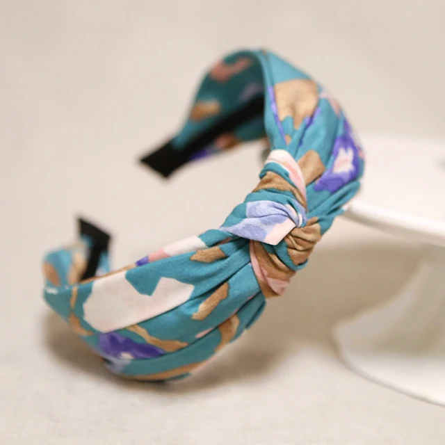 Watercolor Hairband made in Korea Fashion design hair accessories for women is available for bulk order