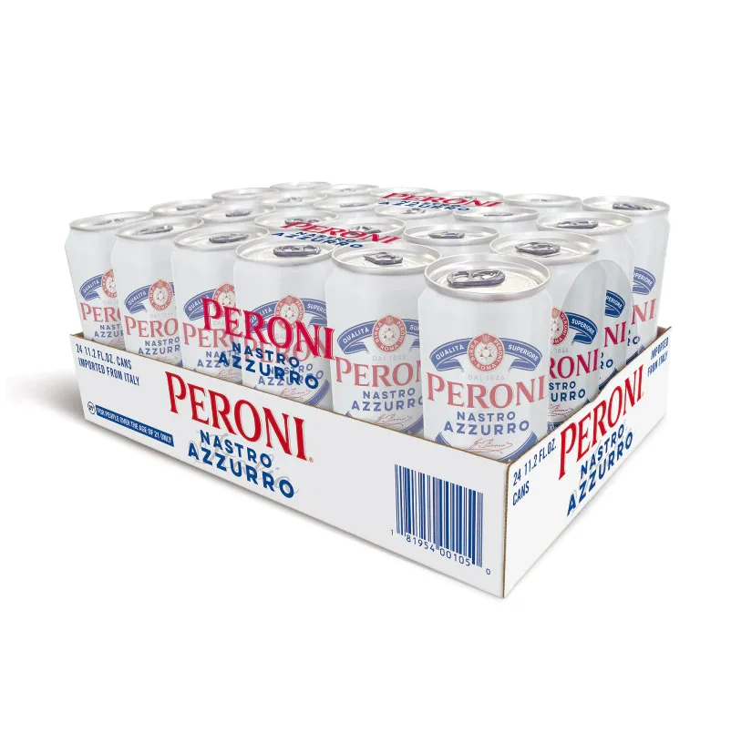 Peroni Nastro Azzurro (королевская банка) 24x500