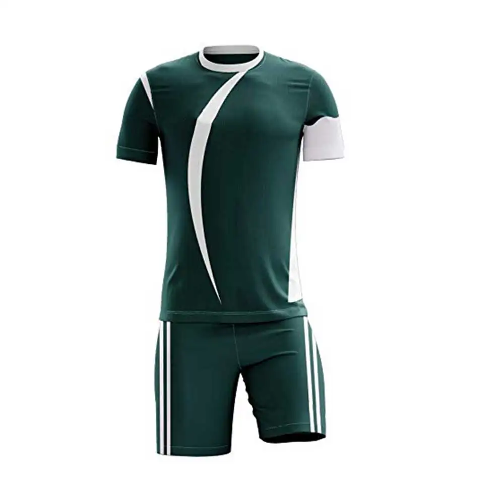 Cheap Soccer Team Jersey Uniforms Girls Boys Football Sport Wear Training Uniforms