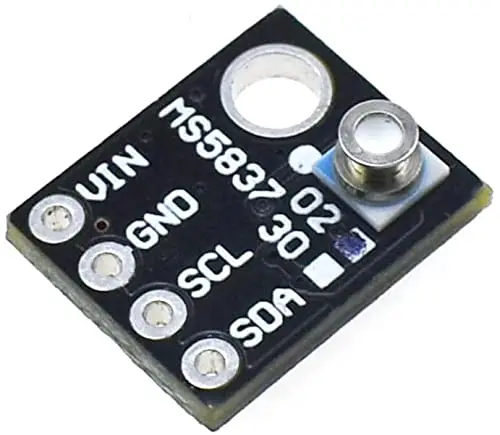 Aismartlink  Liquid Pressure Sensor GY MS5837 0.2mbar Resolution 24 Bit 300 to 1200mbar Fast Conversion Pressure Sensor Module