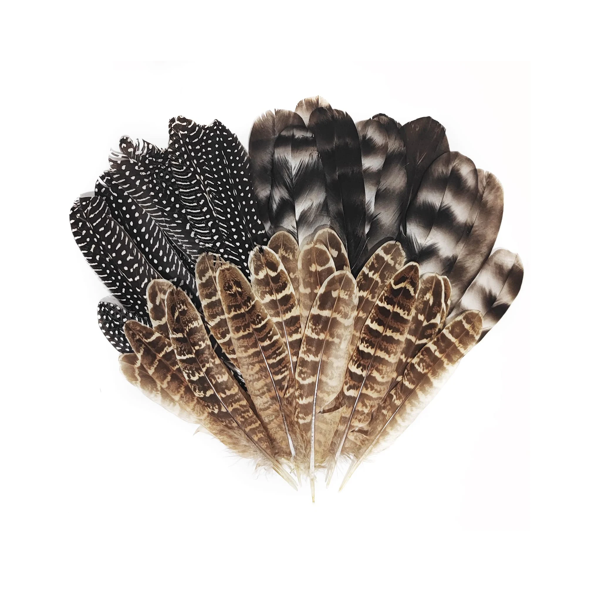 Factory outlet DIY craft colorful turkey marabou feathers for sale