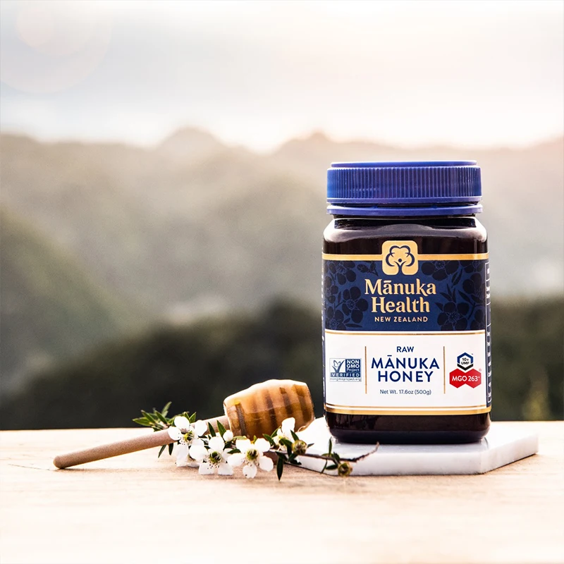 Premium Top Quality Manuka Health Manuka Honey MGO 263+ 500g Perfect For Daily Use To Wellbeing Enhancement