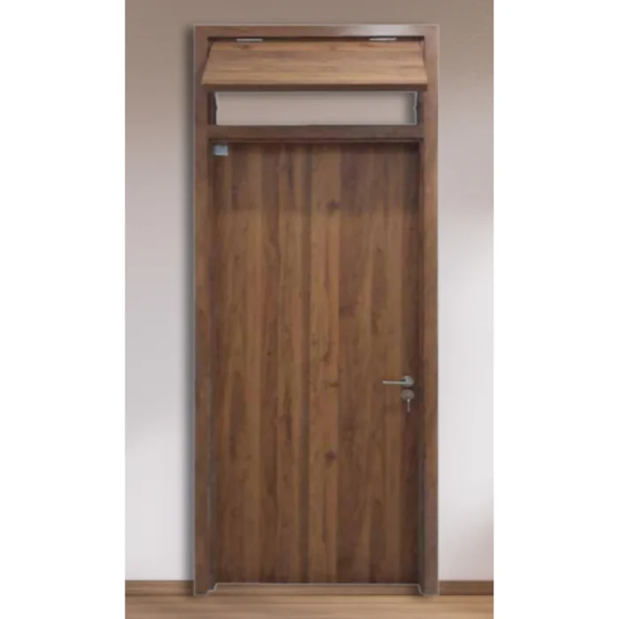 Образец предложения Wpc дверная рама теплоизоляционная входная дверь для виллы дом 1-распашные двери с фиксированным окном Sumko Vietnam