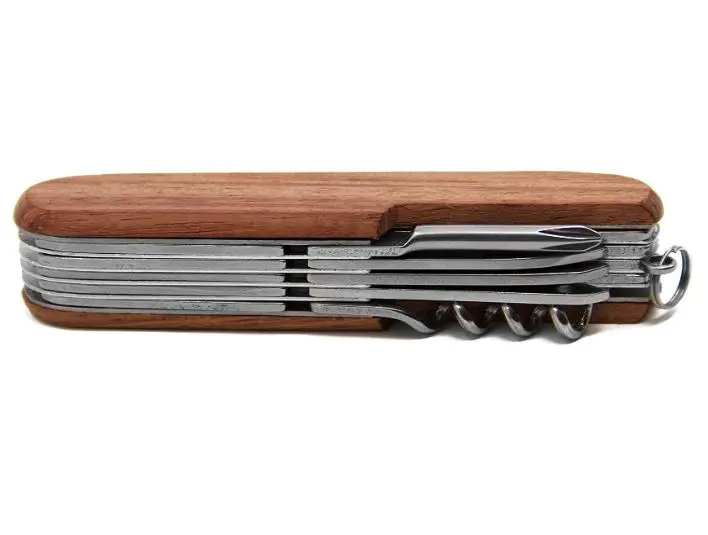 Pocket Knife Stainless Steel Foldable With Extra tools screwdriver, file,knife, saw, double jagged Etc.