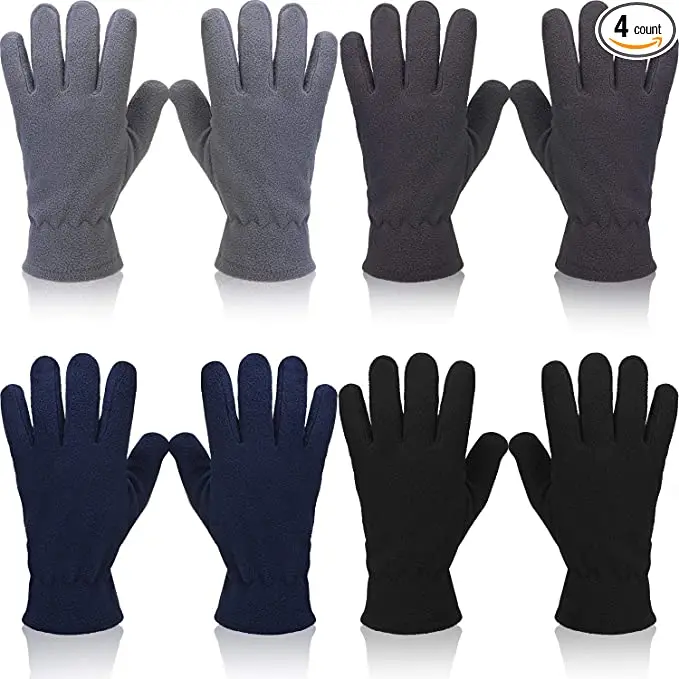 Winter Soft Gloves Warm Mittens Fleece Gloves for Men Women Very cheap gloves