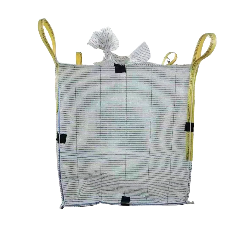 Conductive bulk bag 1000kg 1500kg super sack pp woven type c fibc factory direct sale