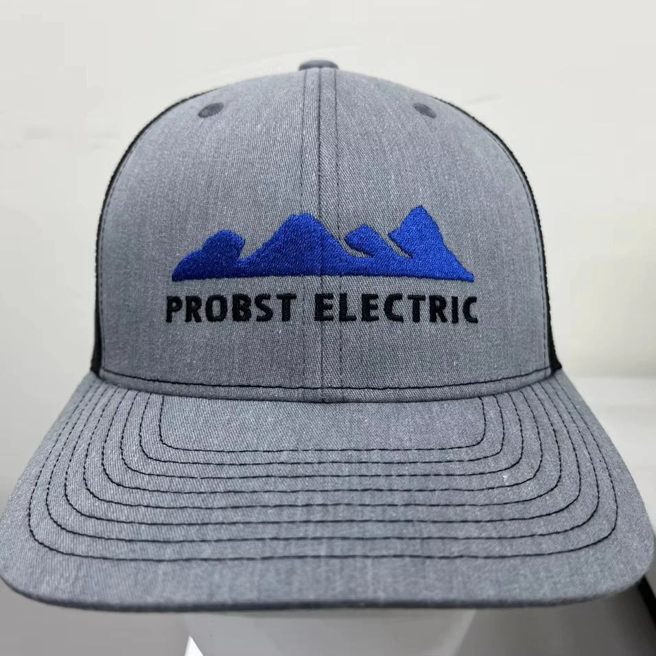 Custom Moutain Nature Logo Headwear 112 Trucker Hats Gorras Outdoor Unisex 6 Panels Custom Logo Sport Caps OEM Vietnam Caps Hats