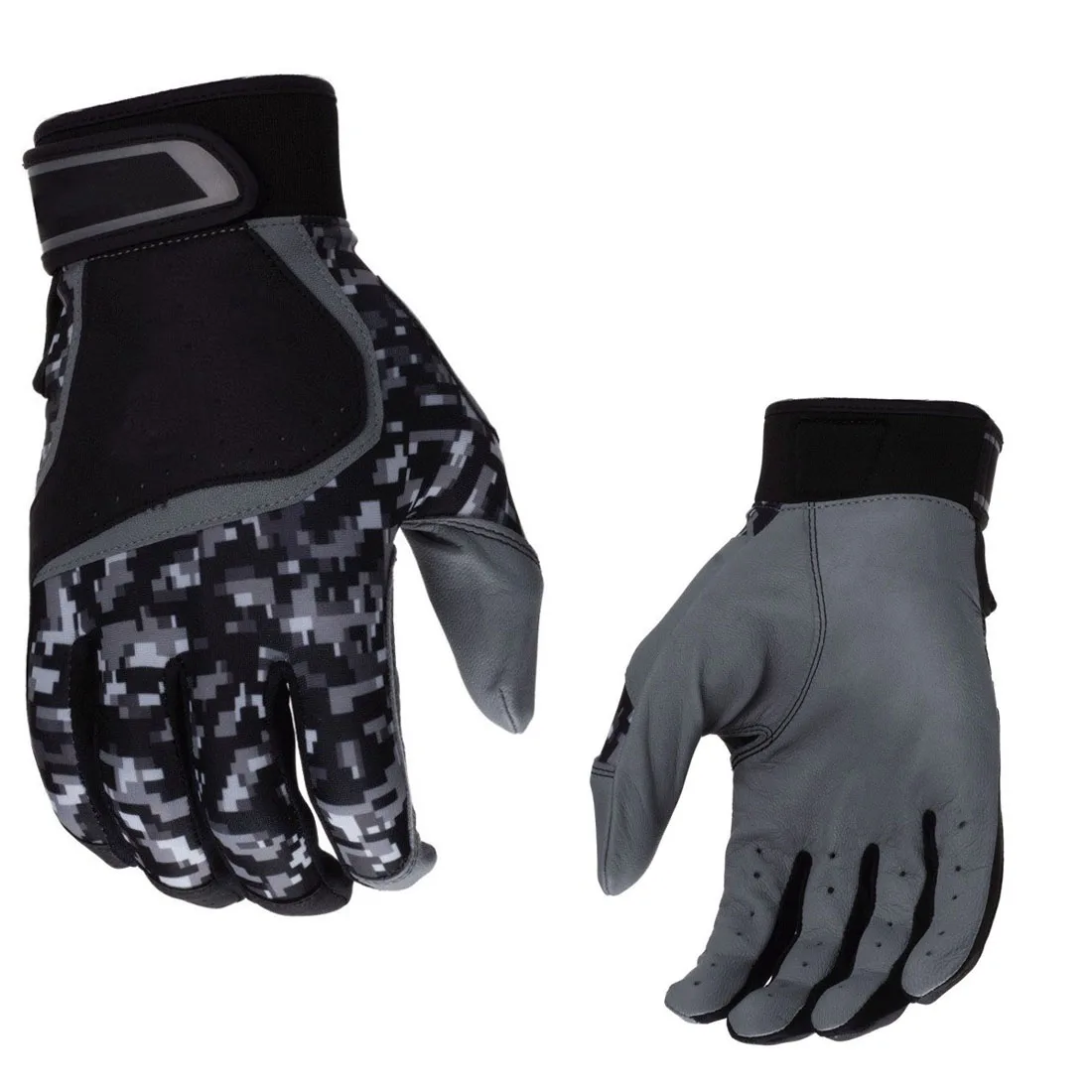 2024 Best Leather Baseball Softball Batting Gloves Custom Logo Sports Gloves for Outfield & Infield Players Made in Pakistan