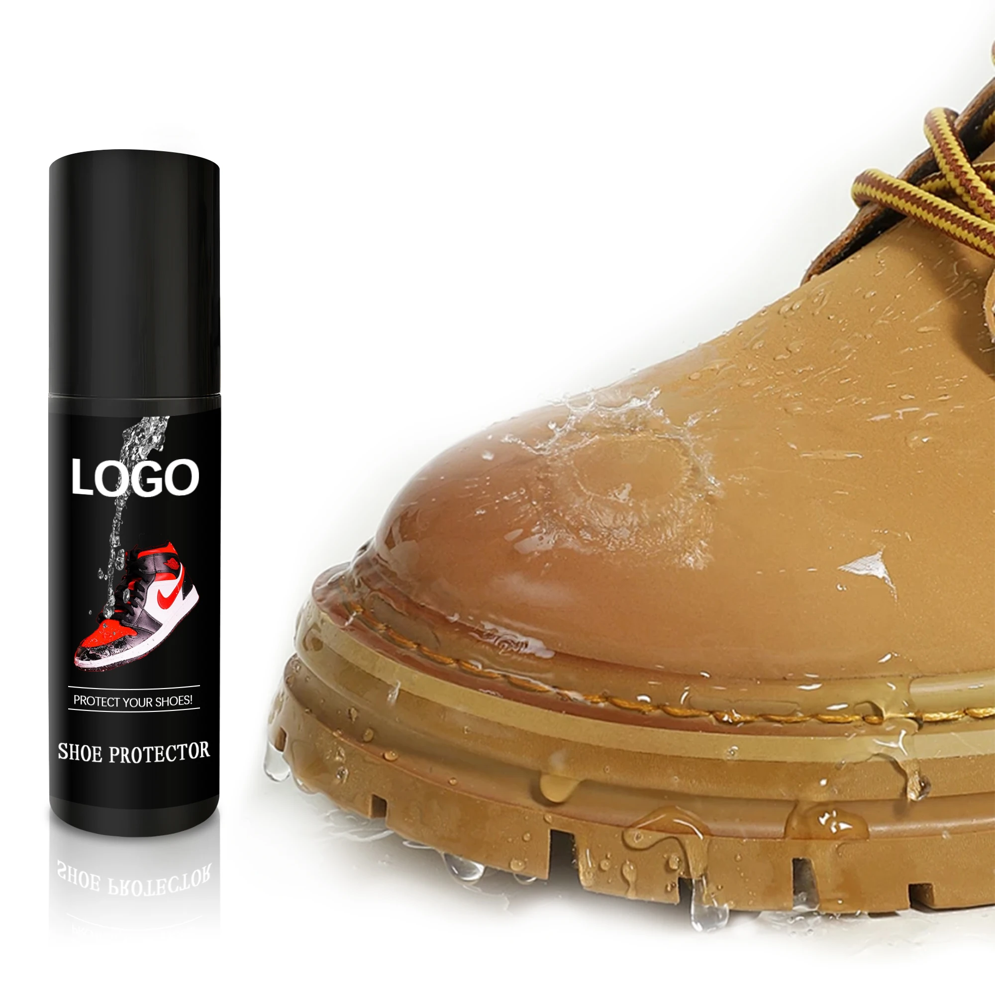 Quick Drying Nano Shoe Spray Guards Outdoor Boots Suede Nubuck and Fabrics from Water and Stains
