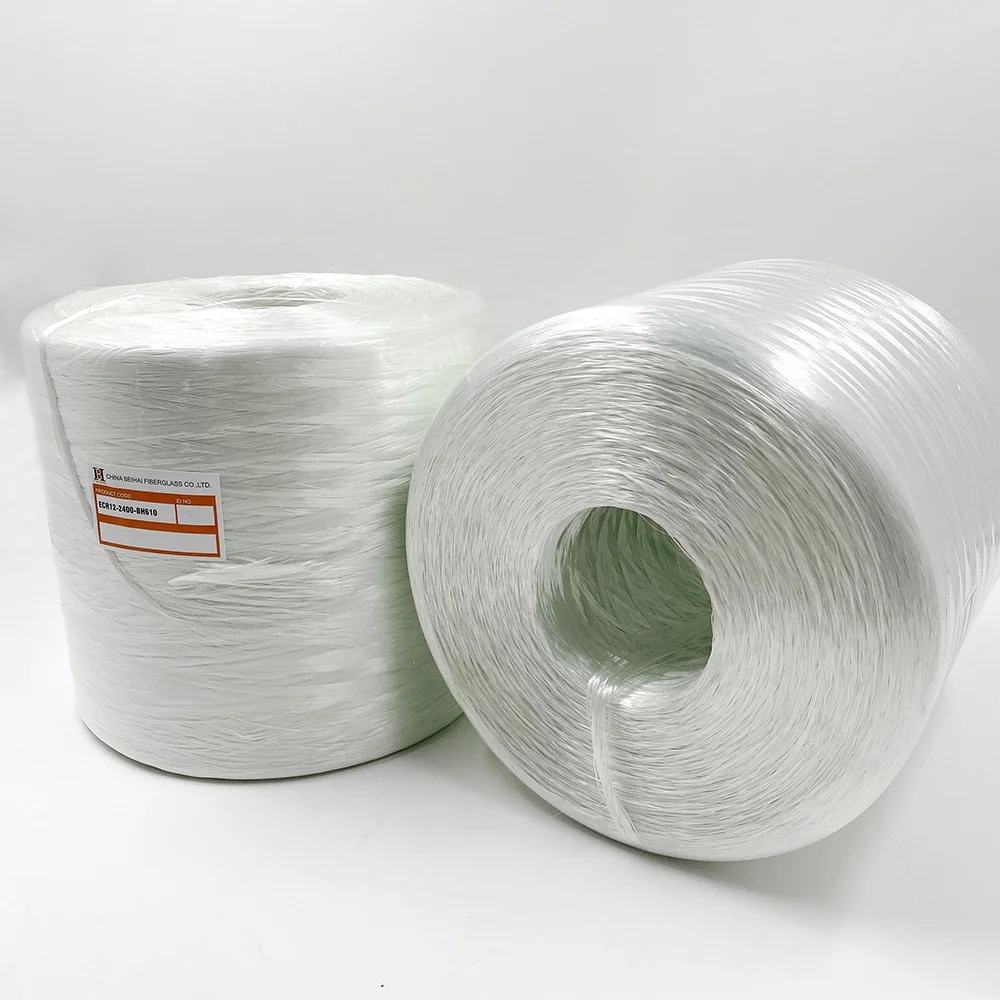 Assembled roving for thermoplastics