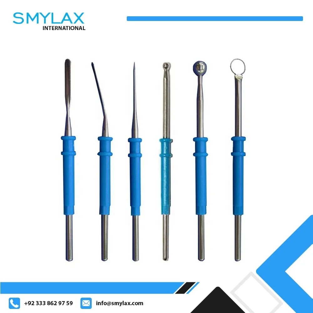 wholesale electrosurgical cautery pencil needle electrode 2.3670mm for disposable esu pencil 10pcs packing