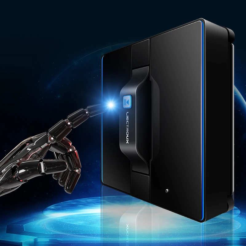 LIECTROUX автоматический стекла робот-пылесос для чистки окон робот-пылесос мойщик окон для мытья окон роботы WS-1080