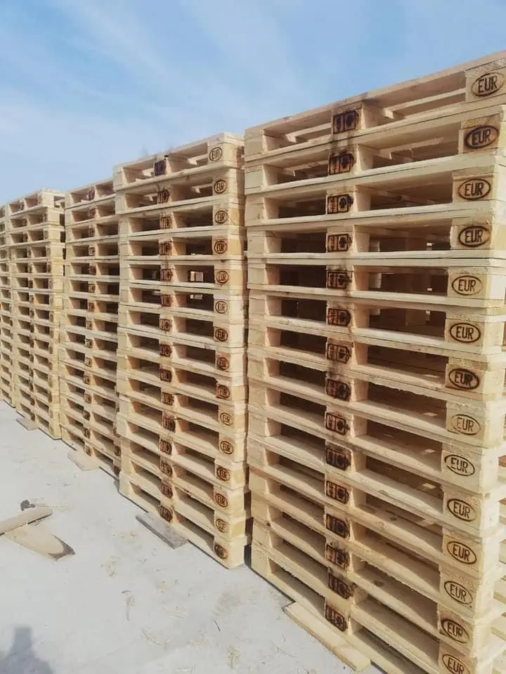 New Pine Euro Epal Pallets, New Spruce Pine Euro Pallet, Softwood Euro Epal Pallets