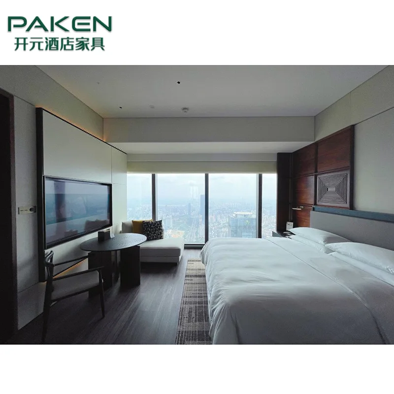 King Size bed upholstery bed base bed headboard furniture hotel bedroom set