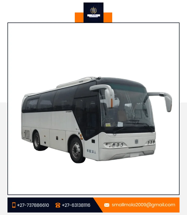 Low Price Crrc Diesel Coach Bus Euro 3 Emission 220hp 34 Seats 8m Bus Coach