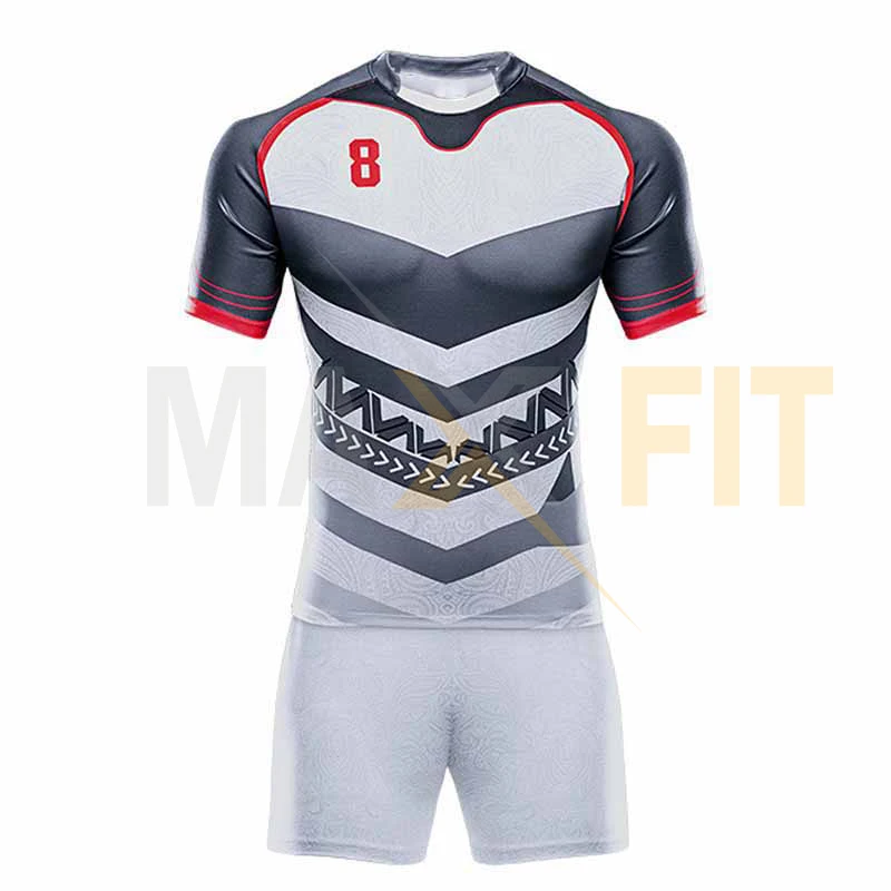 New Arrival High Quality Custom Design Rugby Uniform Good Price Rugby Uniform In Custom Size By MAXFIT ENTERPRISES
