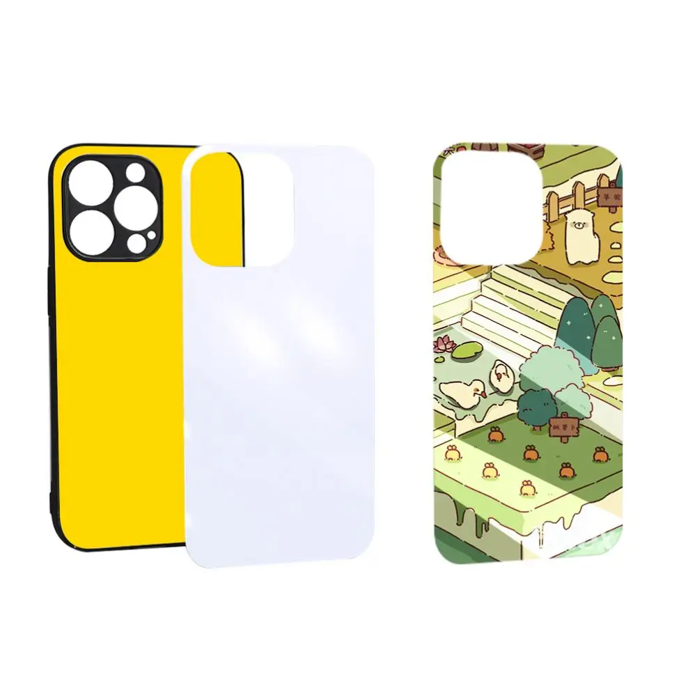 Wholesale tempered glass sublimation phone case Printing TPU Blank Groove Cover Case  For Samsung A52