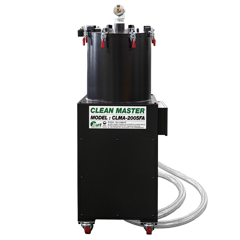 Очиститель чипов бака масла MST2 CLEAN MASTER 200SFA с воздушным пылесосом и фильтром из нержавеющей стали большого объема