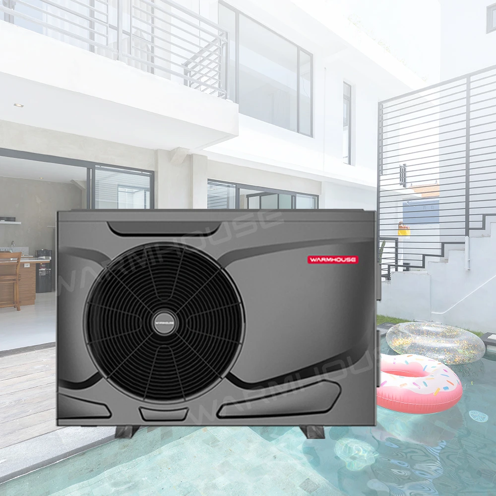 Warmhouse Low Noise Safe R32/410A Stable Running Air Source Dc Inverter Heat Pump Water Heater