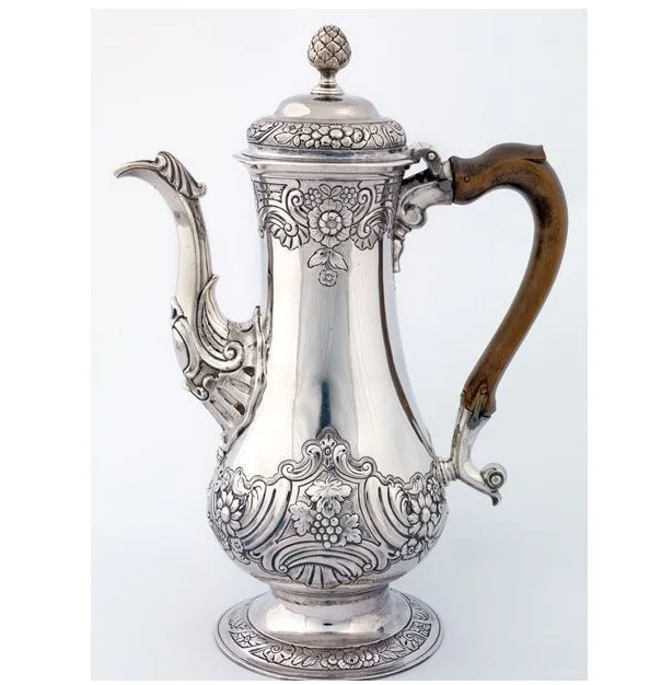 Hot Selling Brass Tea New Embossed Brass tea Pot In For Kitchenware Latest Milk Pot New Coffee Kettle In New Style