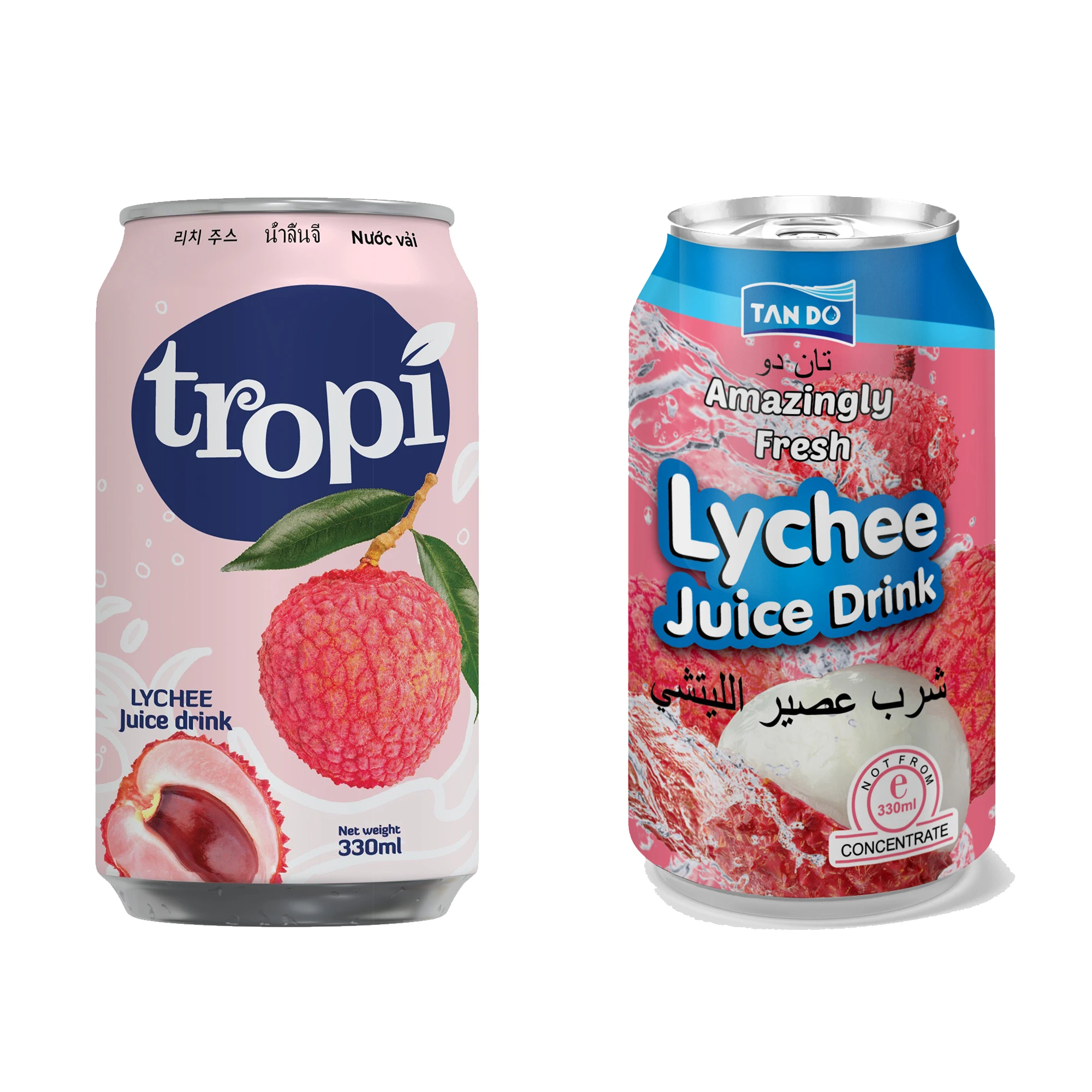 Оптовая продажа, чистый сок личи премиум-класса, 330 мл, консервированный из Вьетнама-принимаются под собственной торговой маркой-Freesample