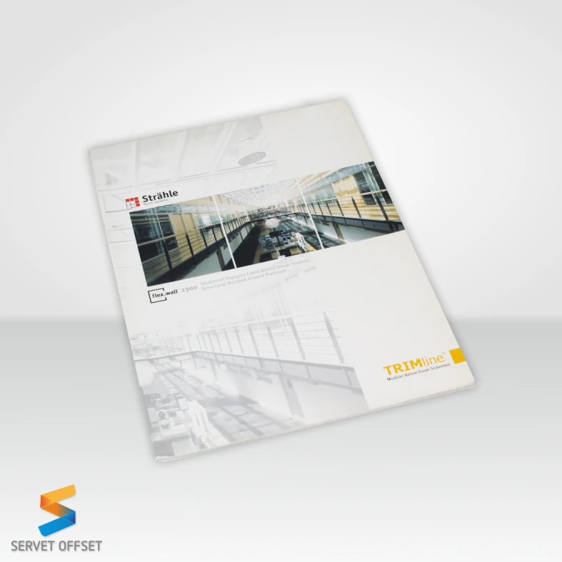 Catalogue Customized A4 A5 A6 Fold Leaflet Card Brochure Booklet Handbook Catalogue Instruction Book Manual Leaflet Pamphlet Pri