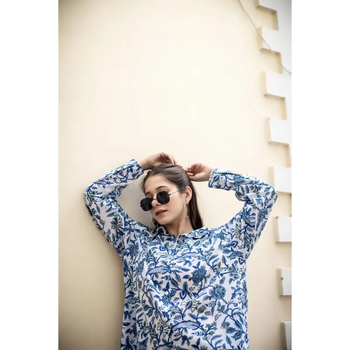 Wholesale Indian Cotton Floral Block Print Boho Hippie Style Dress Handmade Summer Cotton Dress Midi Gown Party Wear Dress