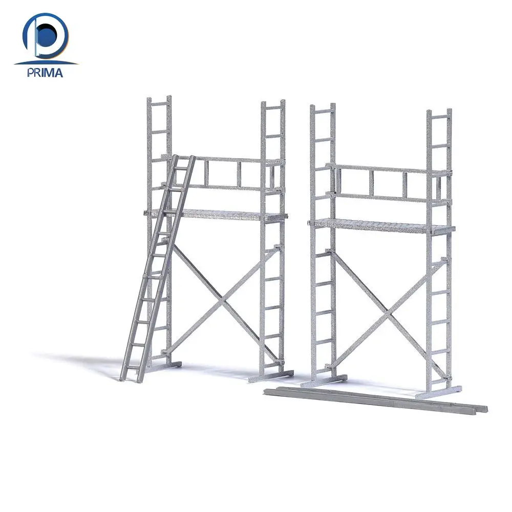 Prima  Portable  Mobile Scaffoldings Platform With Wheels Scaffold Mobile Set Hot Sale Scaffolding Aluminium