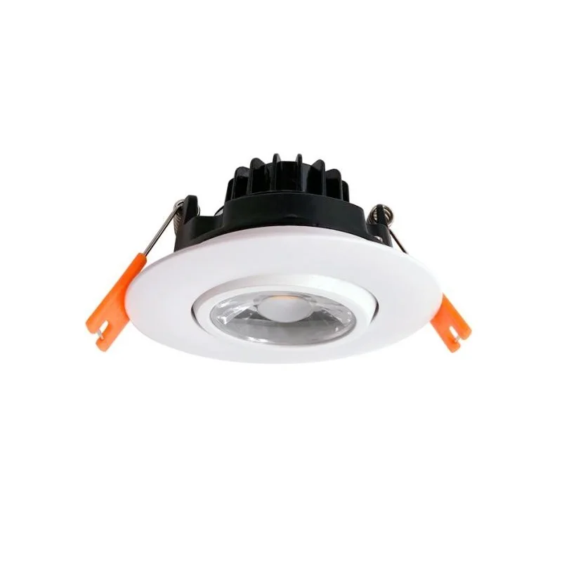 3inch adjustable COB gimbal downlight with external driver 7W led recessed light with junction box