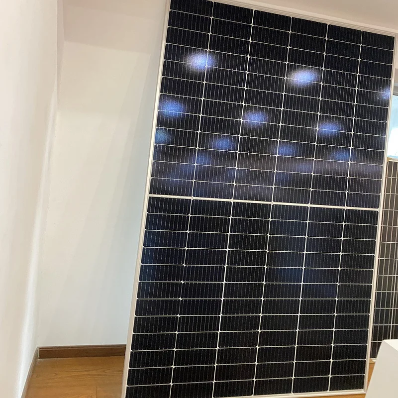 Home use solar power system with mono and poly series solar panels