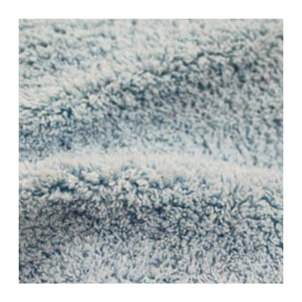 Customized Color Super Soft Polyester Minky Mohair Flannel Fabric forToys and Doll Blanket