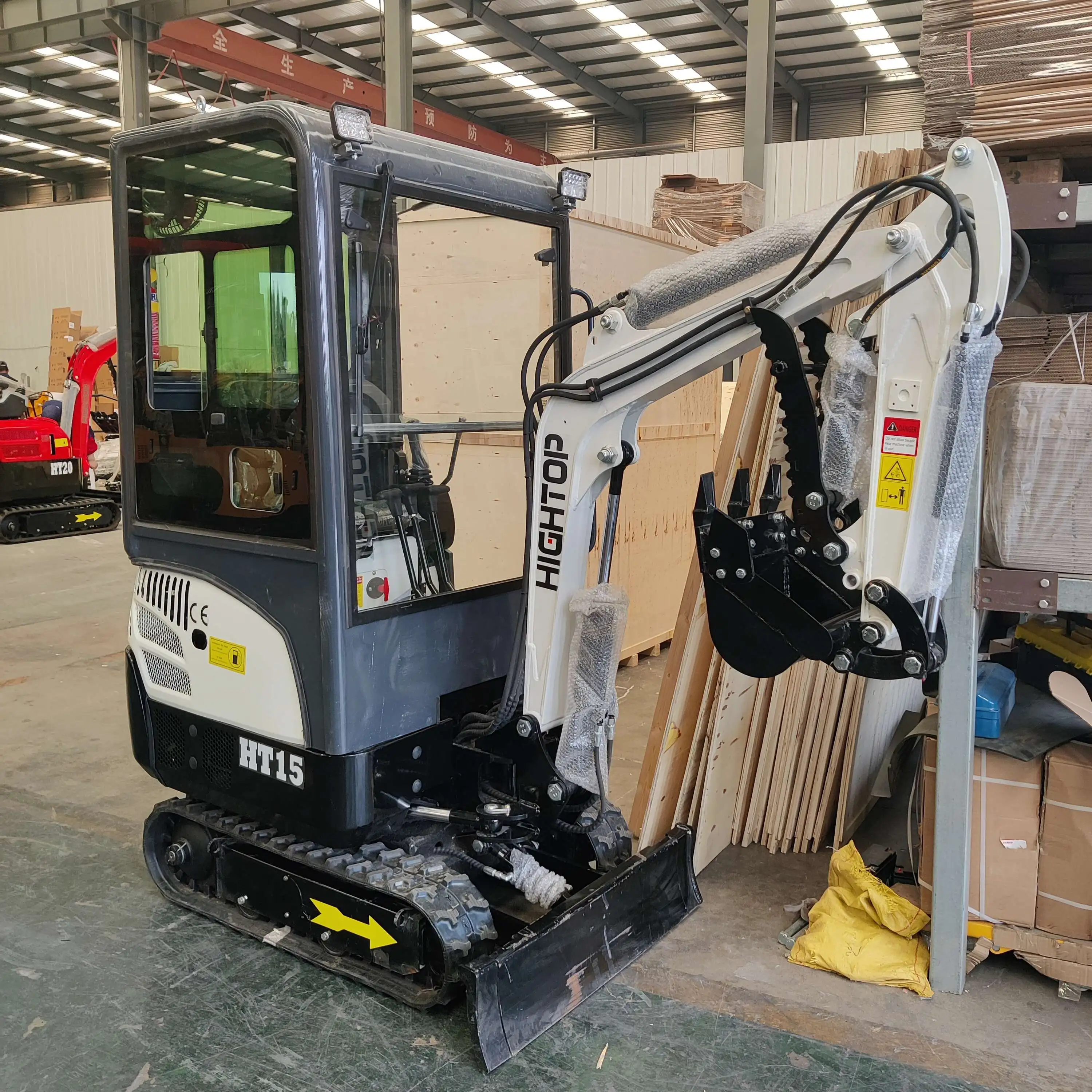 EPA Japanese Engine Mini Digger 1.5 1 Ton 2 Ton 3 Ton  Escavator Mini Excavator 1.5Ton Hydraulic Crawler Small Excavator