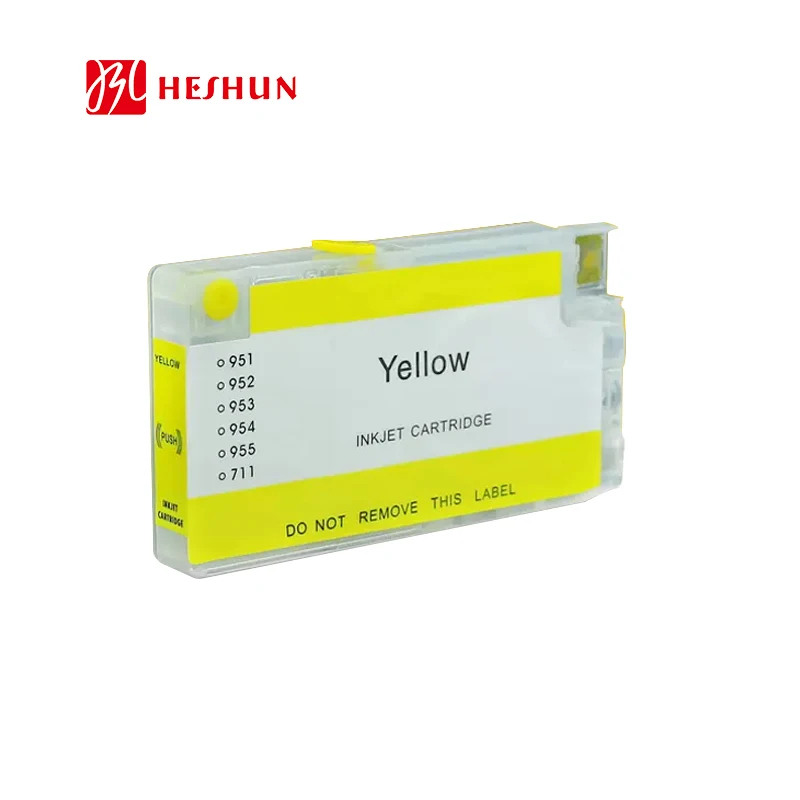 HESHUN 952XL/953XL/954XL/955XL с дуговым чипом многоразовый картридж для HP 953 954 955 952 XL чернильный