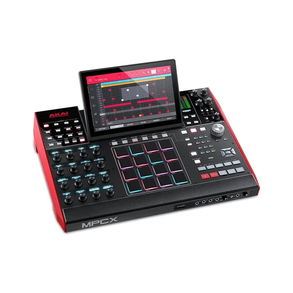 2022 NEW AKAI Professional MPC X Standalone Drum Machine and Sampler With 10.1-inch display, Pads, Synth Engines and CV Ga
