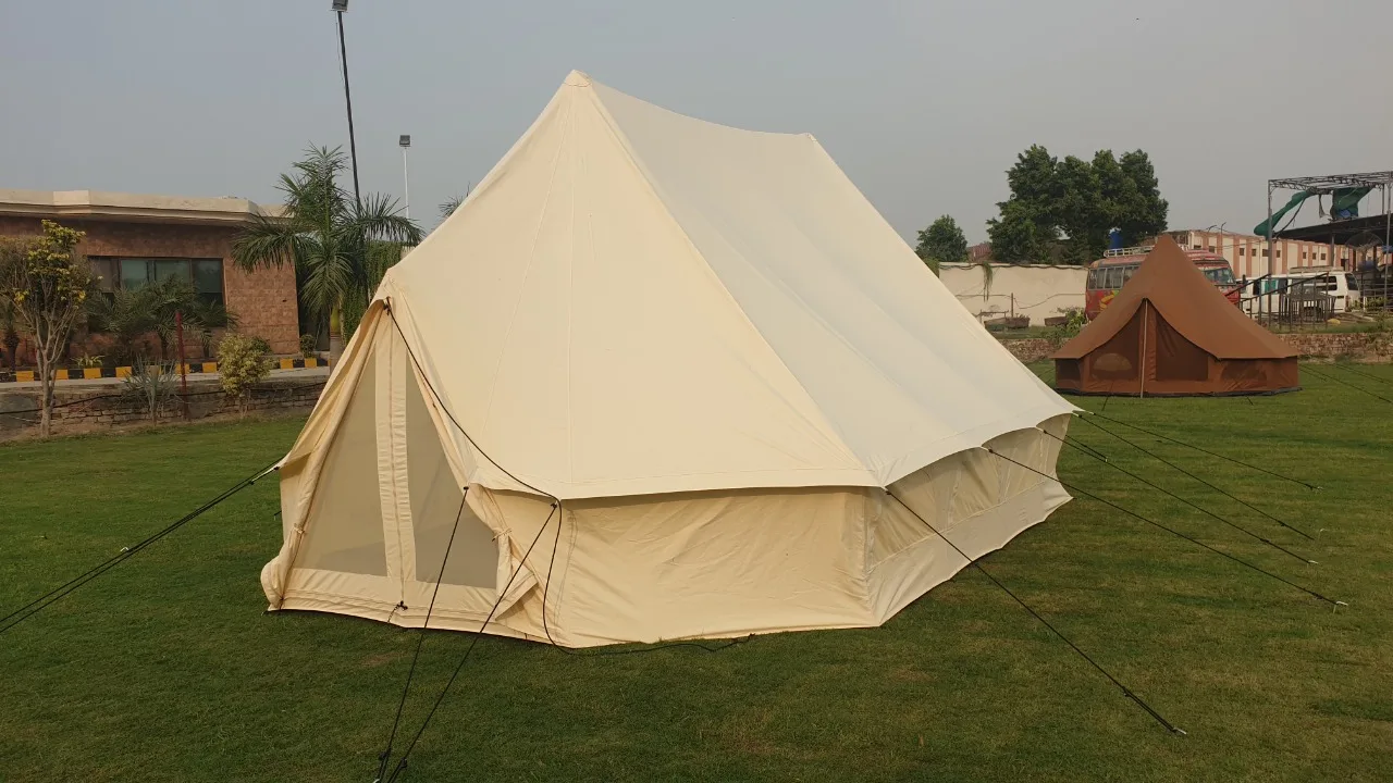 Heavy Duty Family House Emperor Tent 10 Man Double-Top Tent Large Luxury Outdoor Camping Tent