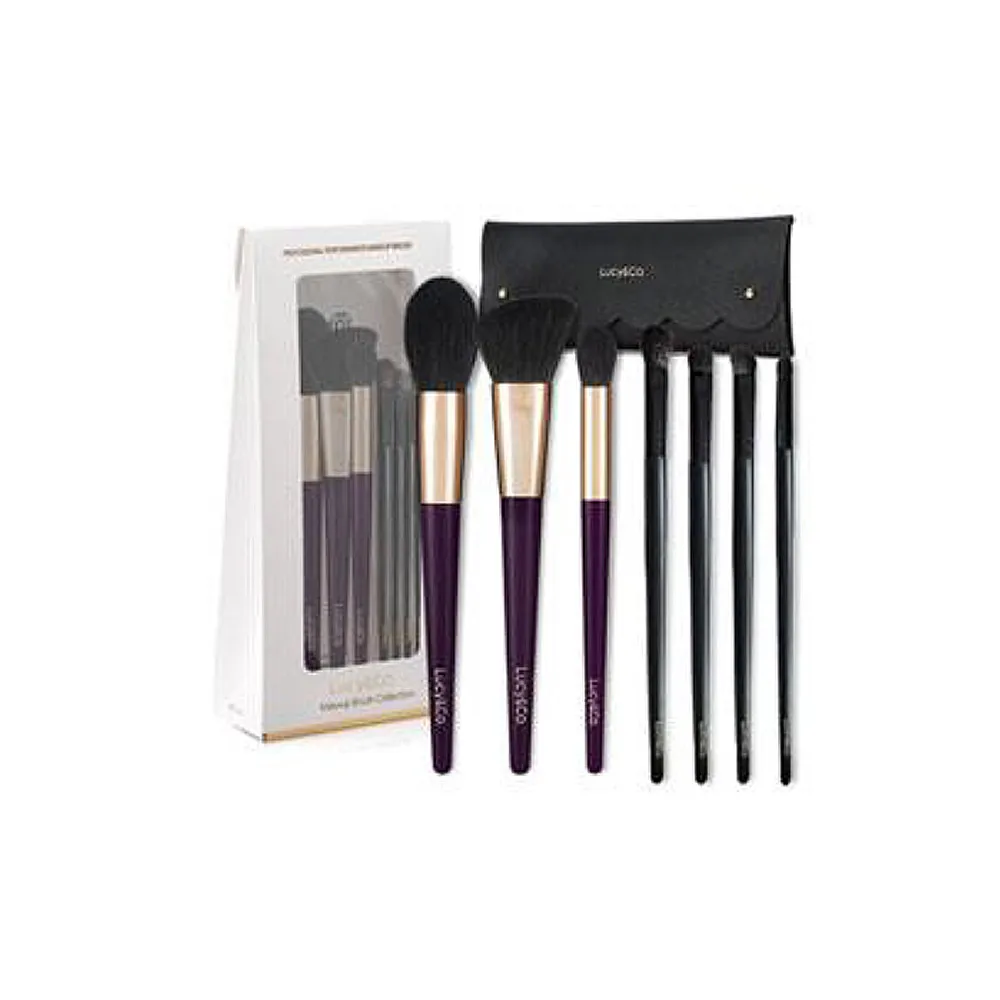 [Lucy&Co] The Best Selling Designed for a comfortable grip and size suitable for self-application COLOR MASTER 7PCS WITH POUCH