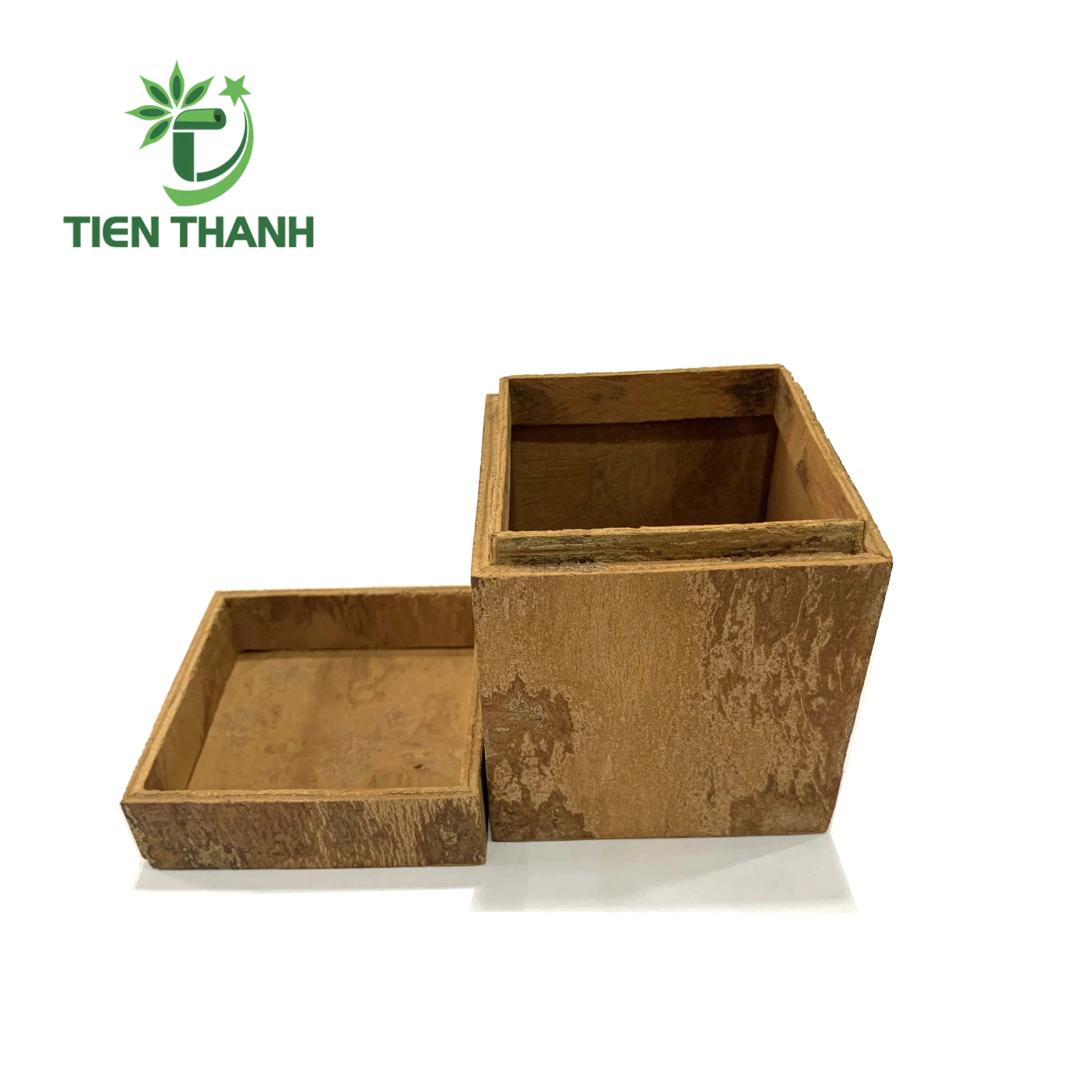 Storage Set Jar Spices, Tea Made from Cinnamon Bark in Vietnam