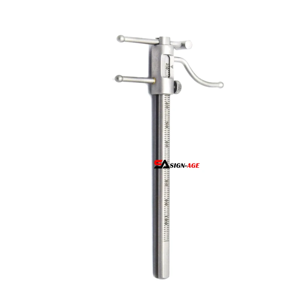 Top Quality Stainless Steel Prosthodontics VDO Ruler Manual Dental Venus Gauge Dentistry Instruments By SIGN-AGE SURGICAL